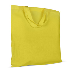 Torba na zakupy OEKO-TEX® color short 140g/m² 38x42 cm żółty