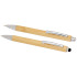 Oblys zestaw składający się z długopisu bambusowego i ołówka automatycznego Piasek pustyni 10797606 (4) thumbnail