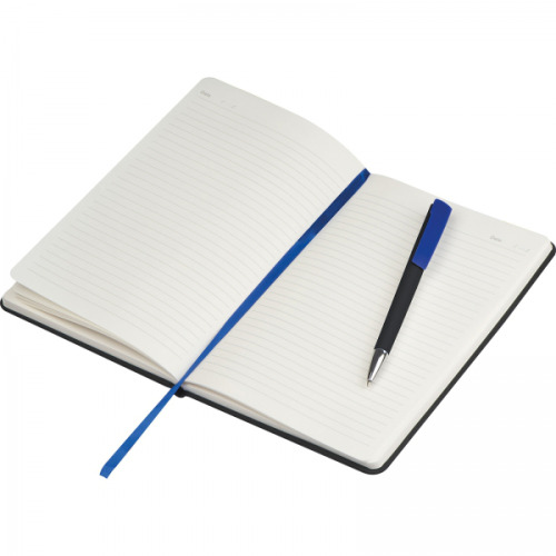 Notatnik A5 w linie z długopisem CARSON Niebieski 2238504 (8)