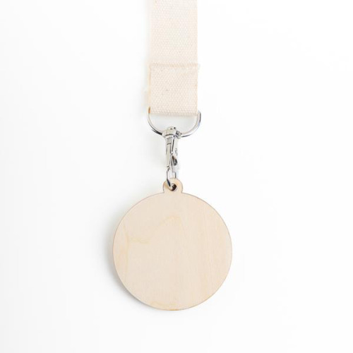 Medal bambusowy / BAMBMEDAL Light Brown IP37069638 (2)