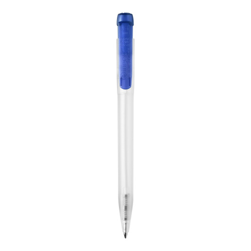 Długopis Ingeo TM Pen Clear przejrzysty Ecru / niebieski LT87543-N5411 (1)