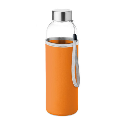 Butelka szklana 500ml pomarańczowy MO9358-10 