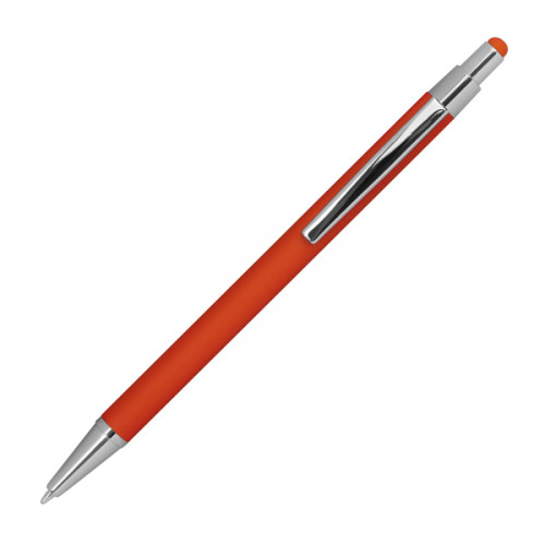Długopis metalowy touch pen soft touch PAULA Pomarańczowy 1096410 (3)