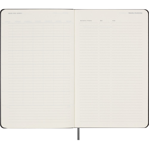 Kalendarz MOLESKINE UNDATED Czarny VM990-03 (6)