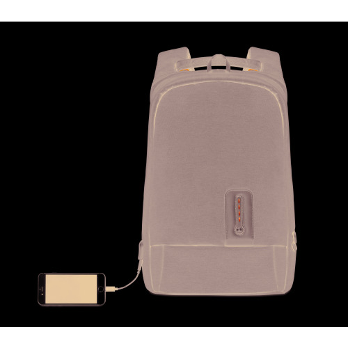 Plecak z powerbankiem Czarny MO9293-03 (4)