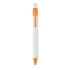 Długopis plastikowy pomarańczowy MO3361-10  thumbnail