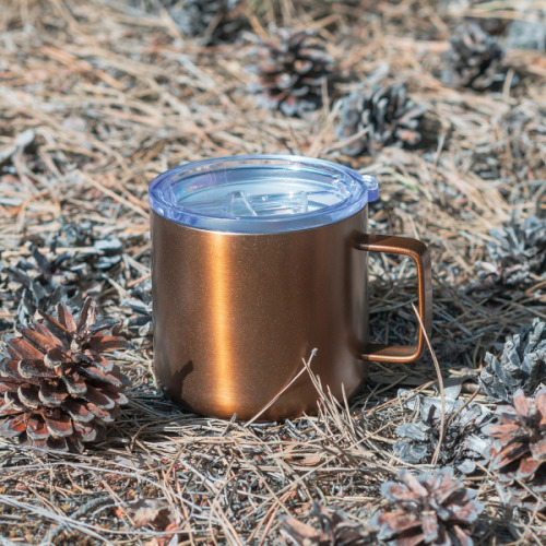 Kubek termiczny stalowy 300 ml MAGNUS Miedziany 6257791 (7)