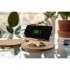 Składana bambusowa ładowarka bezprzewodowa 10W B'RIGHT, stojak na telefon drewno V0189-17 (6) thumbnail