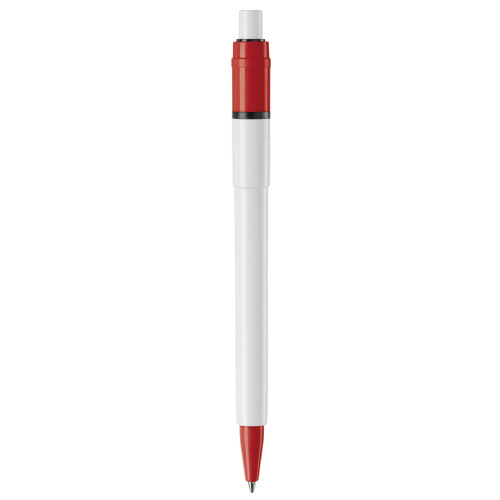 Długopis Baron Colour nieprzezroczysty Biały / czerwony LT80900-N0121 (2)