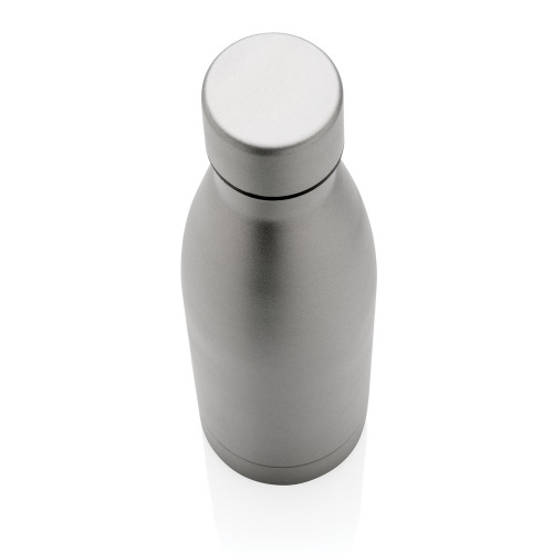Butelka termiczna 500 ml, stal nierdzewna z recyklingu Szary P433.272 (2)