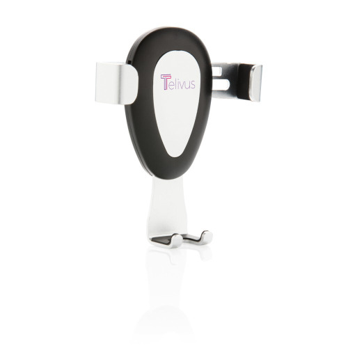 Samochodowy uchwyt do telefonu Gravity Szary, czarny P302.852 (6)