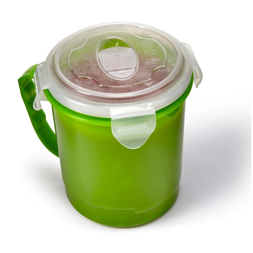 Kubek do mikrofalówki 720 ml Jasnozielony V9899-10 (3)
