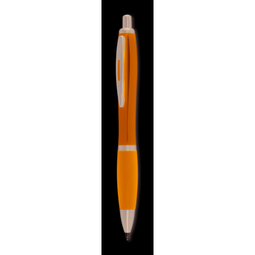 Kolorowy długopis z czarnym wy turkusowy MO8748-12 (1)