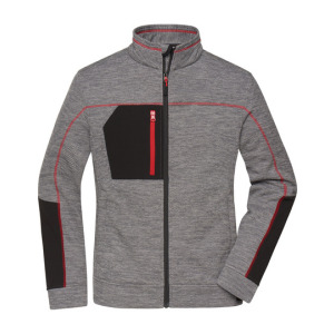 Bluza Damska Slim Polarowa - Navy Melange & Navy & Royal