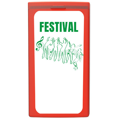 MiniKit Zestaw Festival Przezroczysty czerwony 1Z255004 (3)