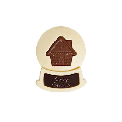 Czekoladowy Kształt Bożonarodzeniowa Kula Śnieżna Wielokolorowy S0592/XM (3)