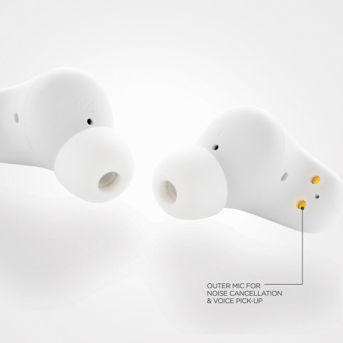 Bezprzewodowe słuchawki douszne Urban Vitamin Gilroy ANC Biały P329.703 (5)