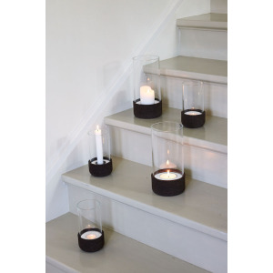 LAMPION DANTE MAŁY, CIEMNY BRĄZ