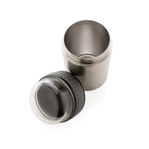 Próżniowy pojemnik na żywność 380 ml Szary, szary P433.982 (1)