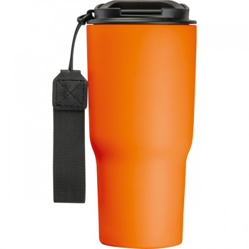 Kubek termiczny 550 ml ze stali z recyklingu DANA Pomarańczowy 8523910 (6)