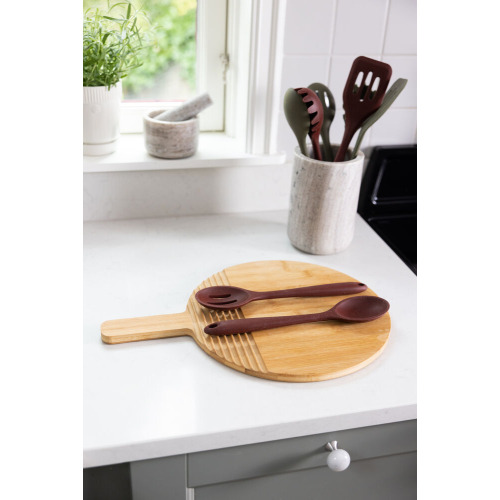 DANIEL PRZYBORY KUCHENNE #2, ZESTAW 2 SZT, BORDOWY Bordowy 5018580- (1)