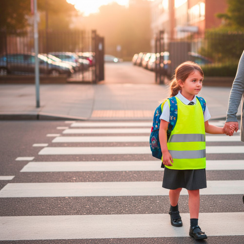 Kamizelka dziecięca odblaskowa | Nestana żółty VA074-08 (1)