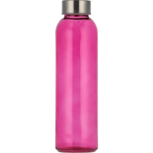 Butelka szklana INDIANAPOLIS 500 ml Różowy 139411 (3)