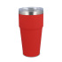 T-ceramiczny kubek do samochodu o miękkim dotyku 500ml Czerwony LT98729-N0021  thumbnail