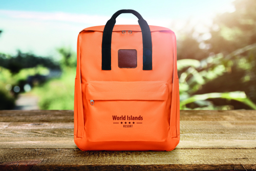 Plecak z poliestru 600D pomarańczowy MO9001-10 (5)