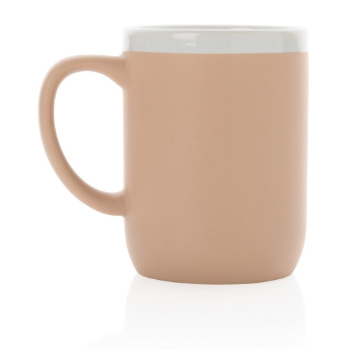 Kubek ceramiczny 300 ml Brązowy P434.099 (7)