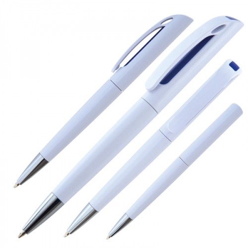 Długopis plastikowy JUSTANY niebieski 091904 (1)
