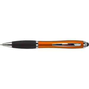 Długopis, touch pen pomarańczowy