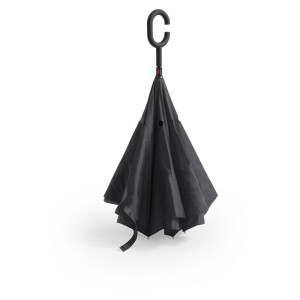 Odwracalny parasol czarny