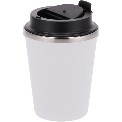 Kubek termiczny 350 ml z powłoką z recyklingu METODY Biały 8496206 (4)