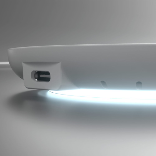 Szybka ładowarka bezprzewodowa 15 W ze wskaźnikiem LED Biały LT95559-N0001 (6)