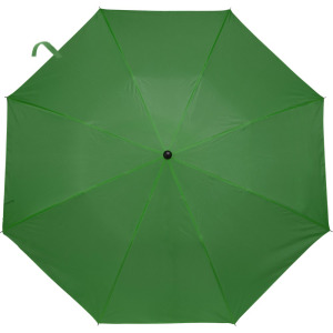 Parasol manualny, składany Zielony