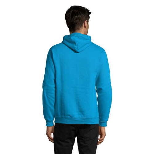 SNAKE sweter z kapturem Aqua S47101-AQ-S (1)