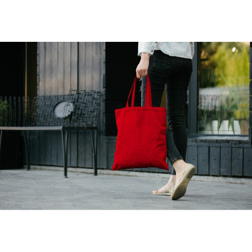 Torba bawełniana na zakupy | Ornell Czerwony VA088-05 (1)