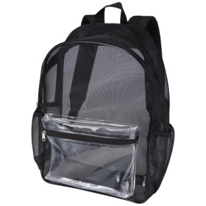 Mesh plecak z recyklingu z certyfikatem GRS o pojemności 18 l Czarny