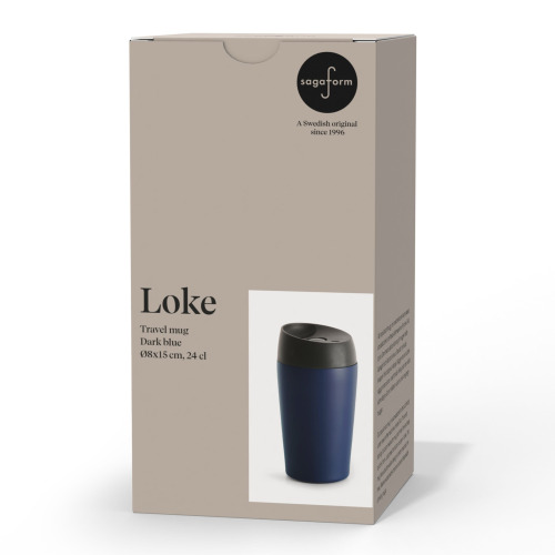Kubek podróżny Sagaform Loke Color Coated 240ml Ciemnoniebieski LT52101-N0010 (1)