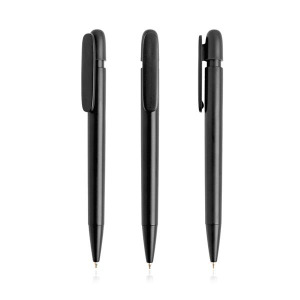 Długopis z recyklingowanego ABS / RAP Czarny