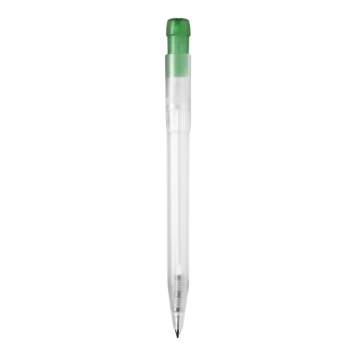Długopis Ingeo TM Pen Clear przejrzysty Ecru / zielony LT87543-N5431 (2)