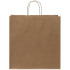 Torba z papieru Kraft ze skręconymi uchwytami – 34 x 20 x 35 cm Kraftowy brąz 1PQ00606 (2) thumbnail