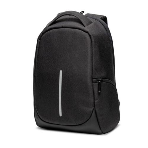 Antykradzieżowy plecak z miejscem na laptopa 15,6` / Safback Czarny IP31073011 