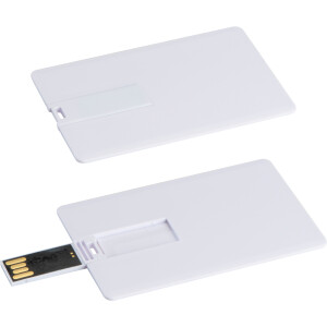 Karta USB Slough 8 GB biały