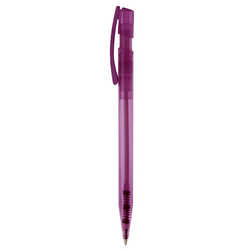 Długopis transparentny Nash Transparentny / purpurowy LT80816-N0472 (4)