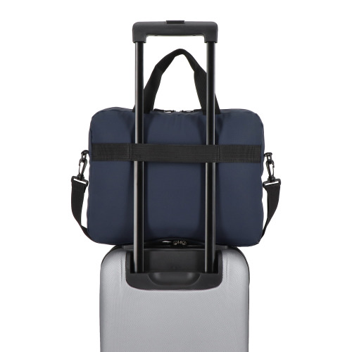 Torba na laptopa PU SoMa Messenger Bag 28 x 38 x 5 cm Ciemnoniebieski LT95341-N0010 (4)