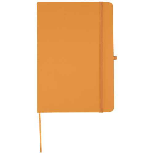 Zestaw Spectrum: długopis i notes A5 wykonany z materiałów z recyklingu Pomarańczowy 10740231 (2)