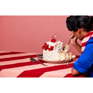 SZKLANKI VICTORIA 2PAK TRANSPARENTNY/CZERWONY