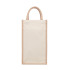 Jutowa torba na wino/2 butelki Beżowy MO6259-13 (3) thumbnail